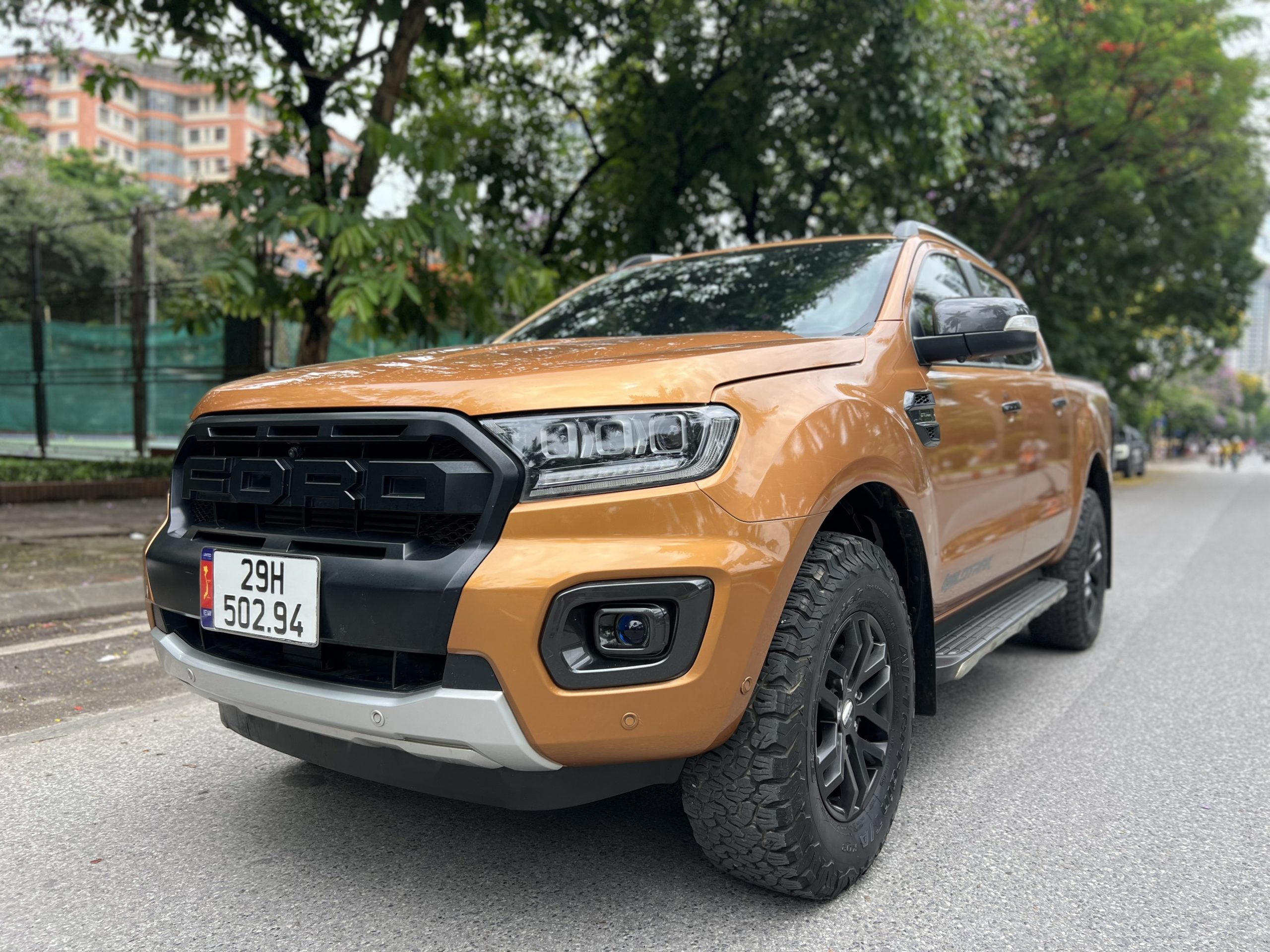 Bán tải Ford Ranger Wildtrak 2018 Hà Nội đăng kí 2019 xe đẹp