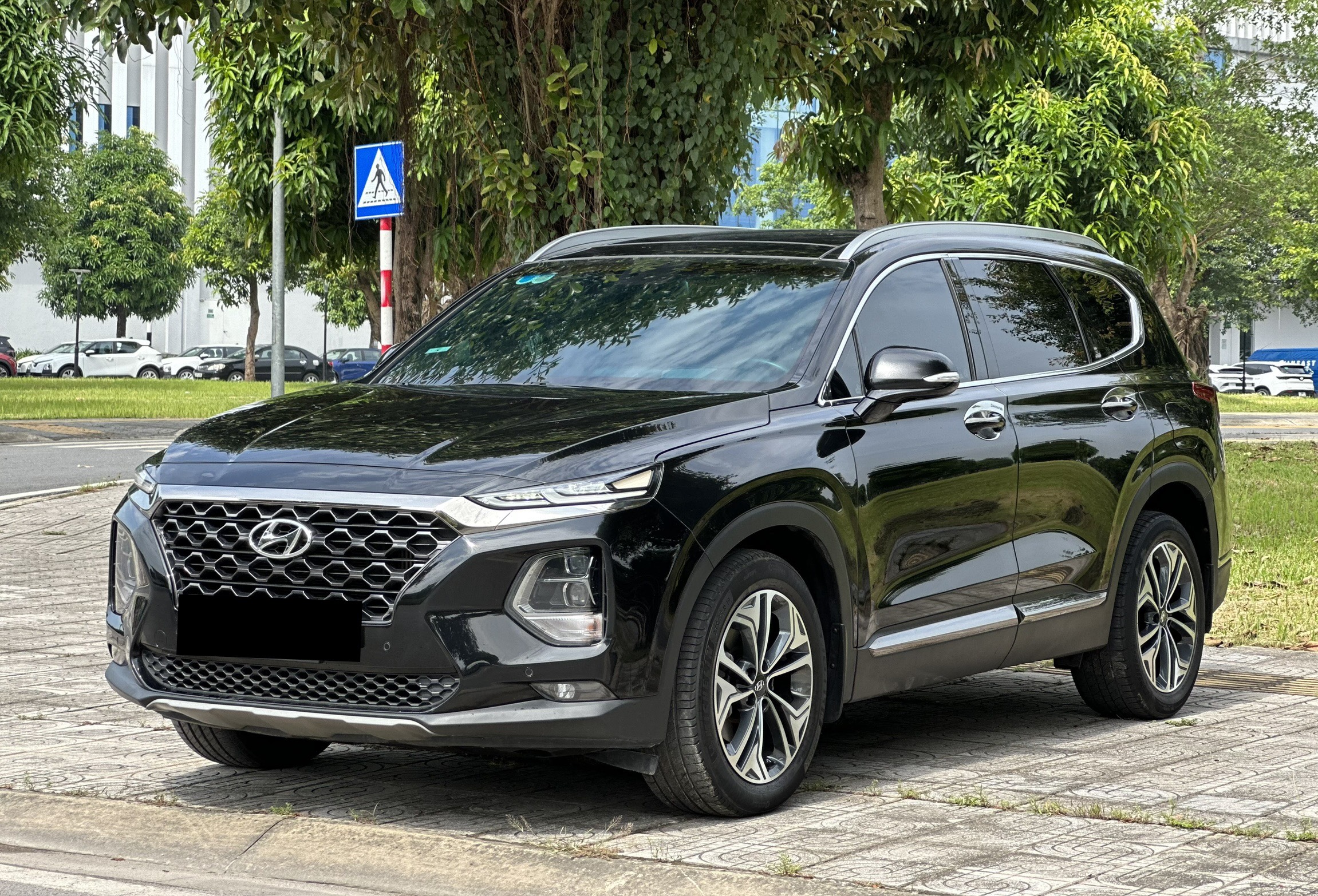 Santafe 2020 bản full dầu đẹp từng cm, full lịch sử hãng